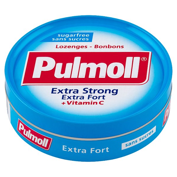 Pulmoll Pastylki do ssania o smaku mentolowym 45 g