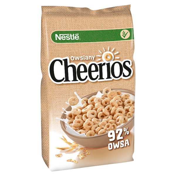 Nestlé Cheerios Chrupiące płatki owsiane w kształcie kółeczek 210 g