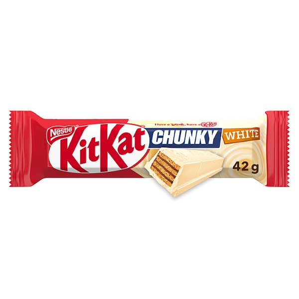 KitKat Chunky White Paluszek waflowy pokryty białą polewą 40 g