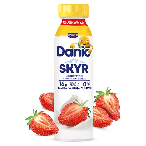 Danio Skyr jogurt pitny typu islandzkiego truskawka 270 g