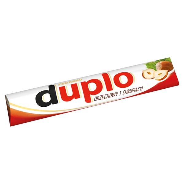 Duplo Wafel z orzechowym nadzieniem pokryty mleczną czekoladą 18,2 g