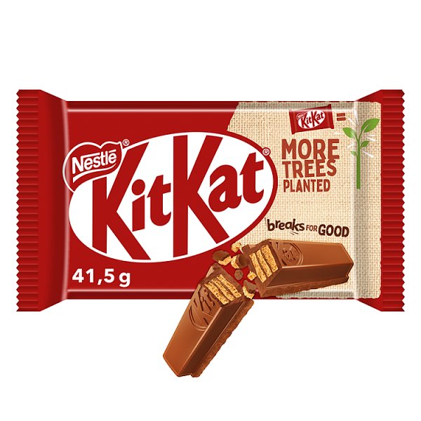 KitKat Paluszki waflowe w mlecznej czekoladzie 41,5 g