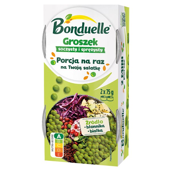 Bonduelle Groszek 2 x 75 g