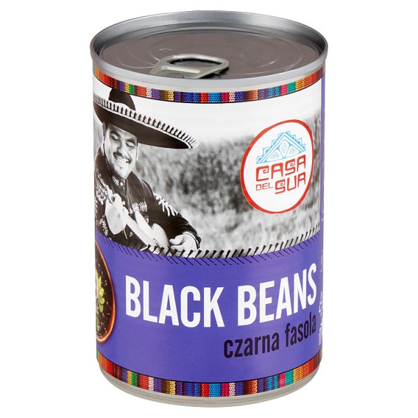 Casa del Sur Czarna fasola 400 g