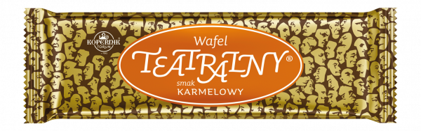 Wafel Teatralny karmelowy