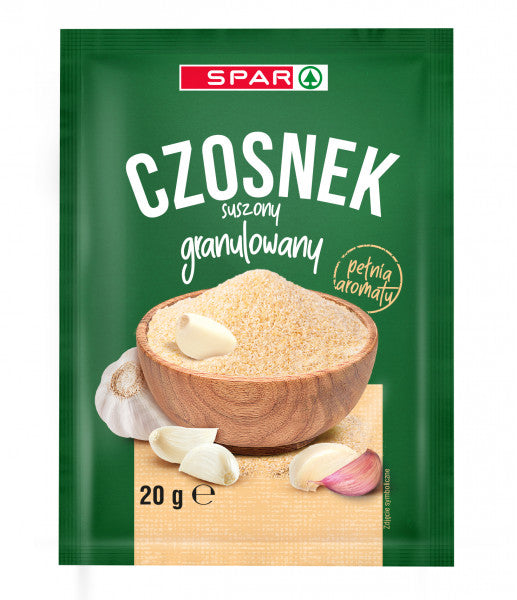 Przyprawa Spar czosnek suszony granulowany 20g