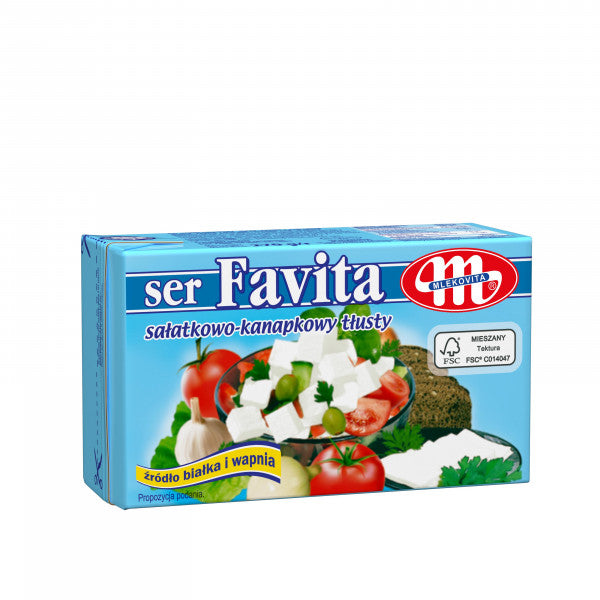 Mlekovita ser Favita 18% tł. 270g (24szt.)