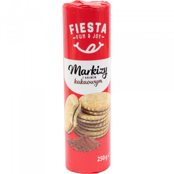 Ciastka Fiesta markizy kakaowe