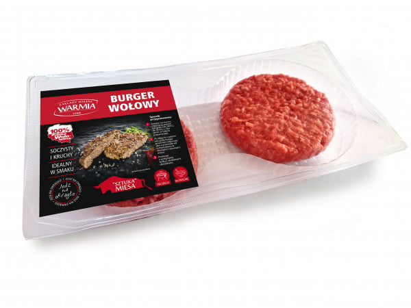Burger Warmia wołowy 220g