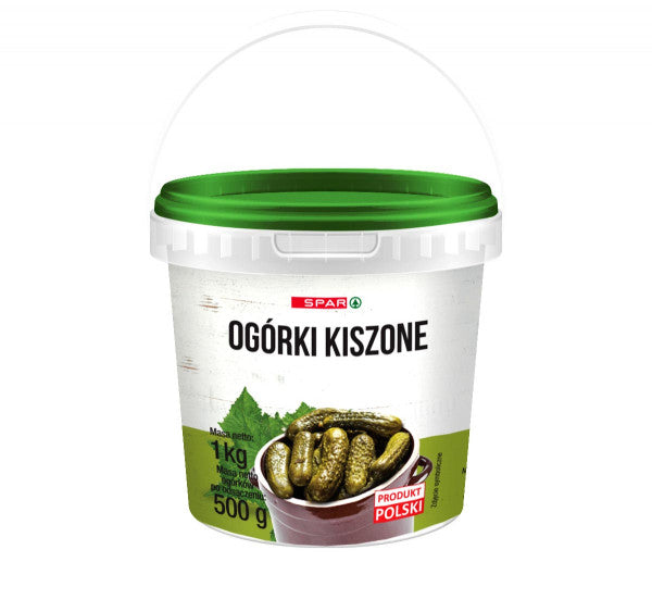 Spar ogórki kiszone wiaderko