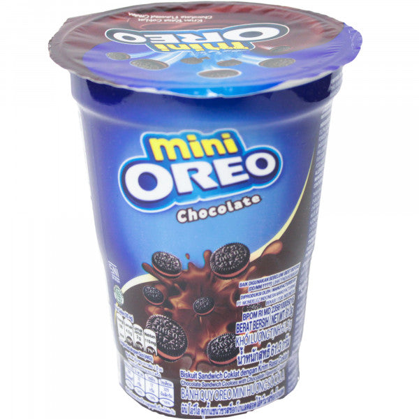 Oreo mini chocolate flavored creme