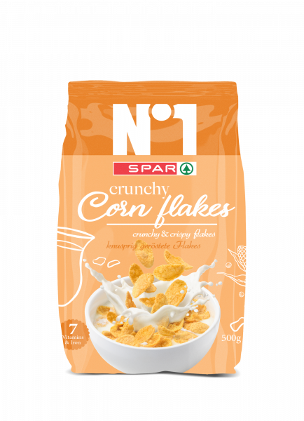 Płatki Spar No1 Corn Flakes z witaminami