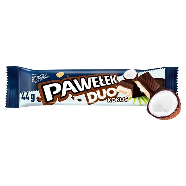 E. Wedel Pawełek Duo Batonik kokos 44 g