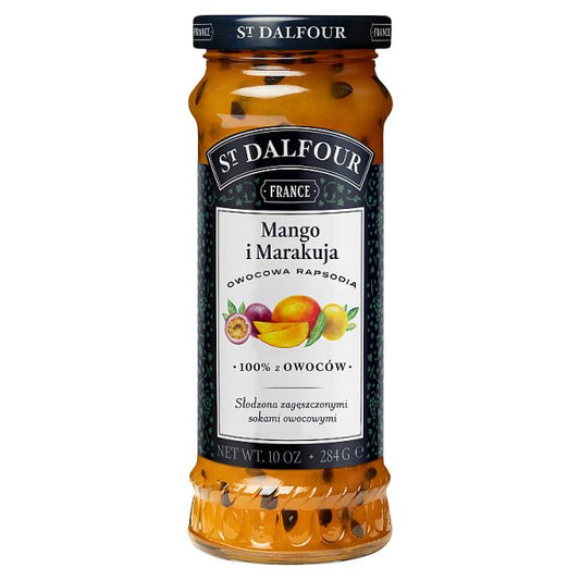 St. Dalfour Owocowa Rapsodia Produkt owocowy mango i marakuja 284 g