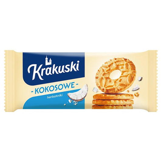 Krakuski Kokosowe Herbatniki 168 g