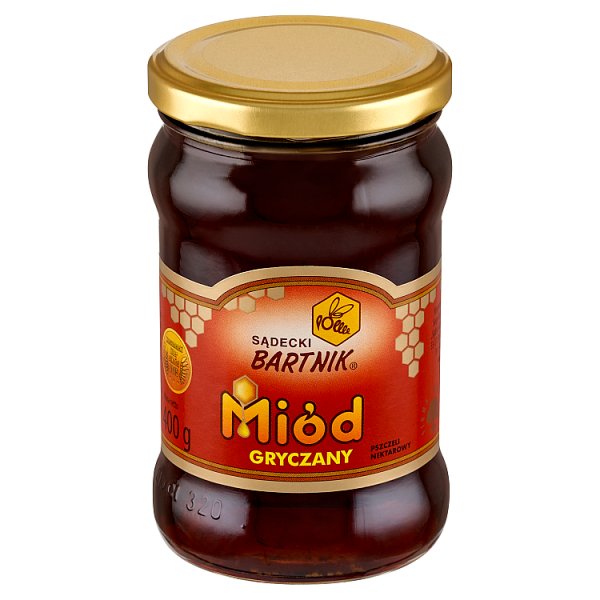 Sądecki Bartnik Miód pszczeli nektarowy gryczany 400 g