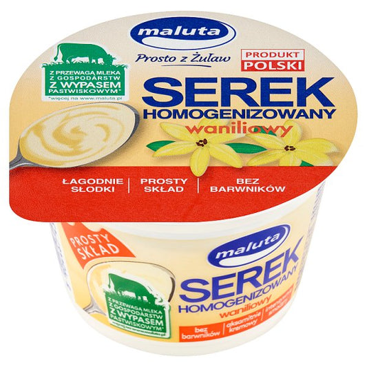 Maluta Serek homogenizowany waniliowy 200 g