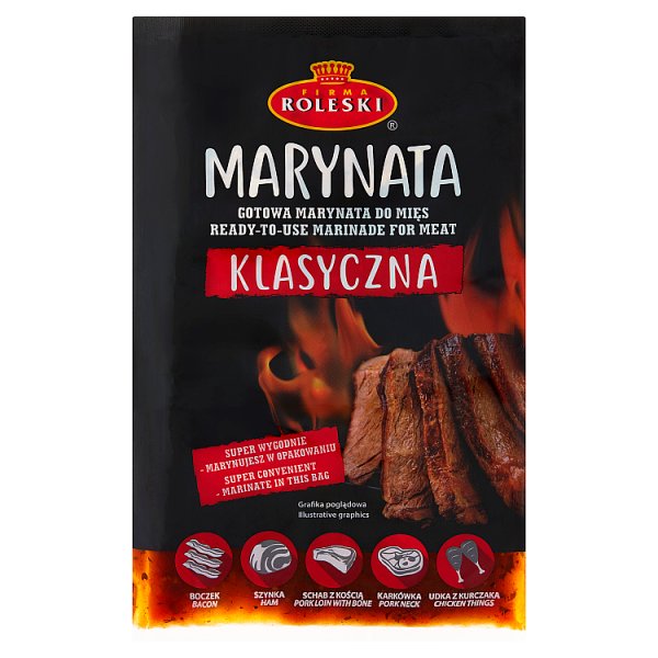 Firma Roleski Gotowa marynata do mięs klasyczna 200 g
