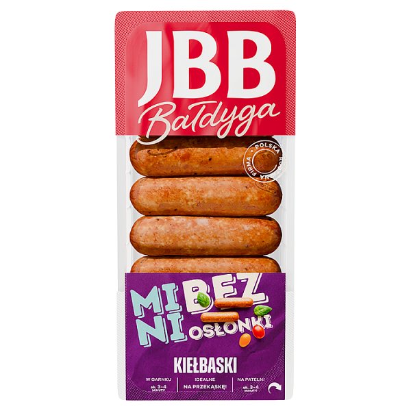 JBB Bałdyga Kiełbaski mini bez osłonki 180 g