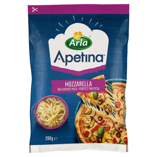 Arla Apetina Ser wiórkowany mozzarella 200 g