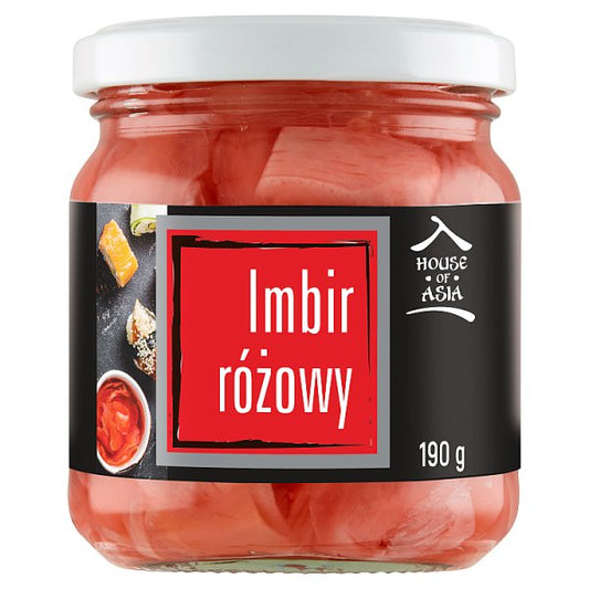 House of Asia Imbir różowy 190 g