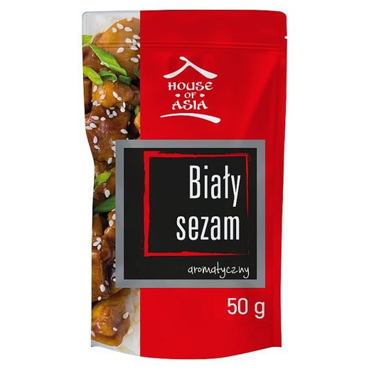 House of Asia Biały sezam 50 g