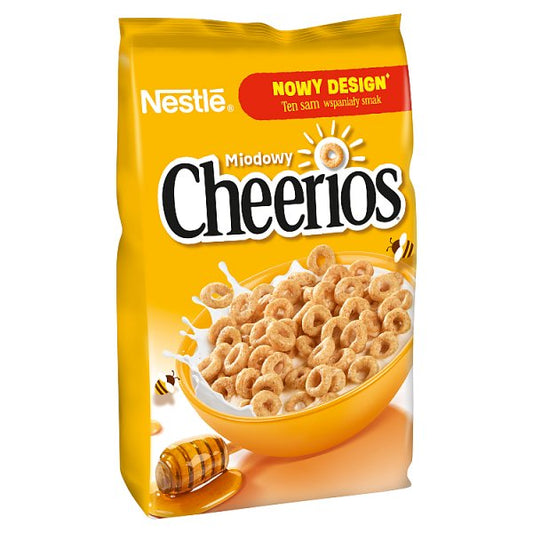 Nestlé Cheerios Zbożowe kółeczka z miodem 450 g