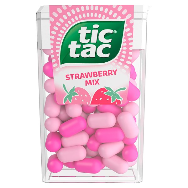 Tic Tac Drażetki o smaku truskawki 54 g