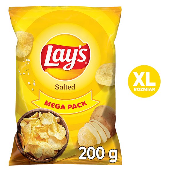 Lay's Chipsy ziemniaczane solone 200 g