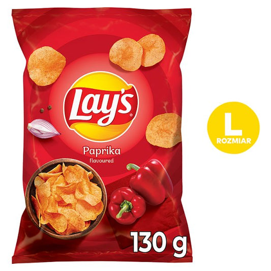 Lay's Chipsy ziemniaczane o smaku papryki 130 g
