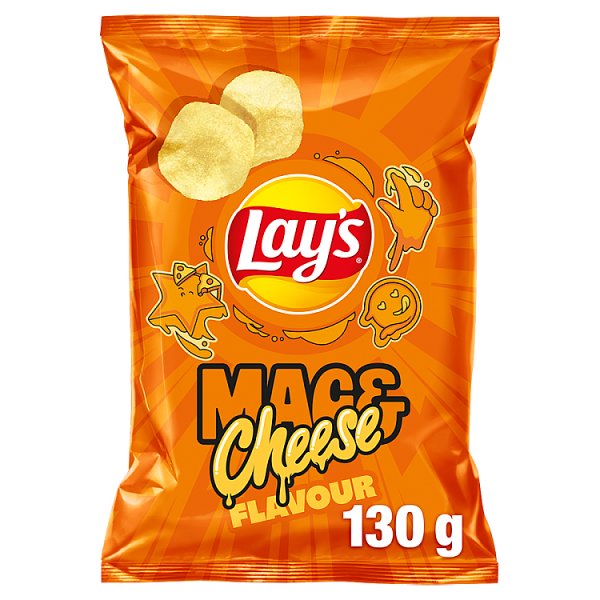 Lay's Chipsy ziemniaczane o smaku makaronu z serem 130 g