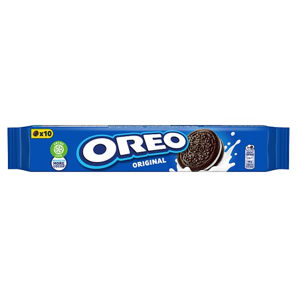 Oreo Original Kruche Ciasteczka Kakaowe Z Nadzieniem O Smaku Waniliowym - 110 G
