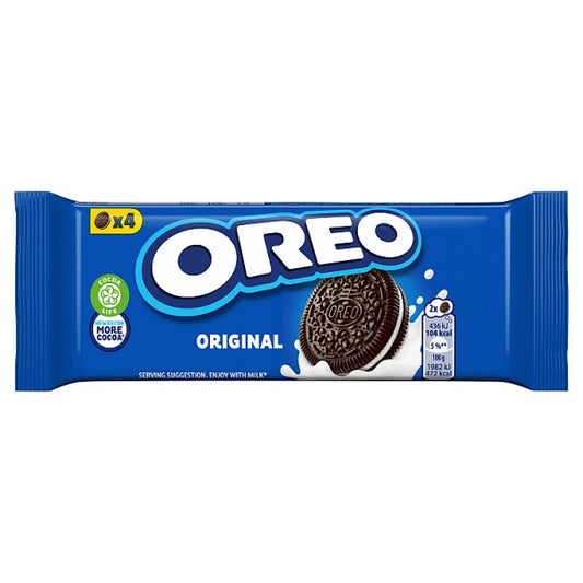 Oreo Original Ciastka Kakaowe Z Nadzieniem O Smaku Waniliowym, - 44 G