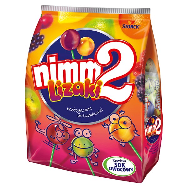 nimm2 Lizaki wzbogacone witaminami 80 g (8 sztuk)