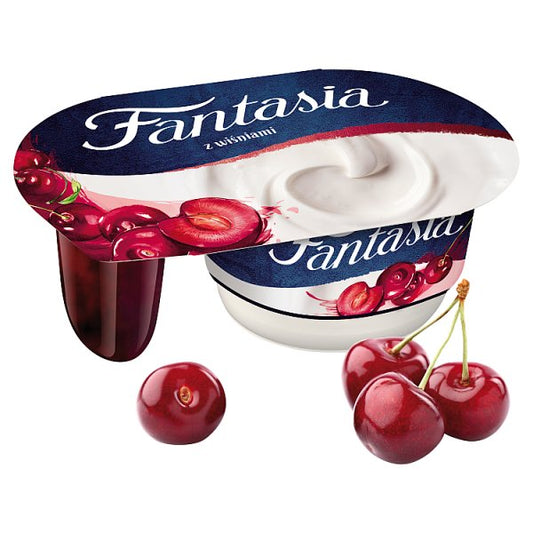 Fantasia Jogurt kremowy z wiśniami 118 g