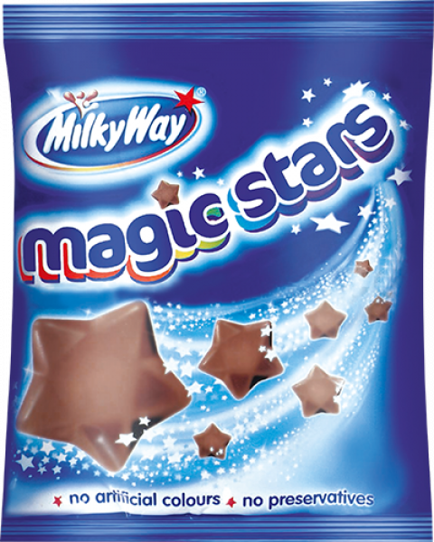 Czekoladowe Milky Way Magic Stars Gwiazdki