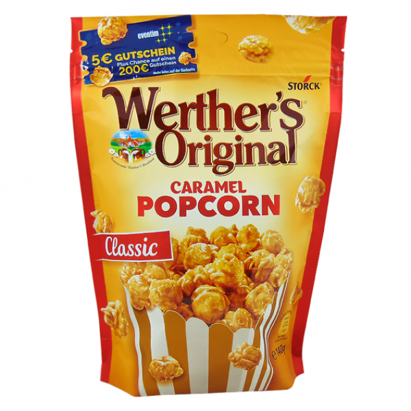 Popcorn werther's orginal classic z karmelem