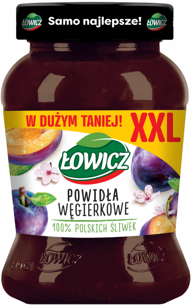 Łowicz Powidła węgierkowe 490 g