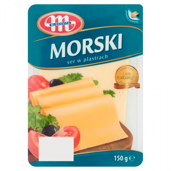 Mlekovita Ser Morski plastry 150g