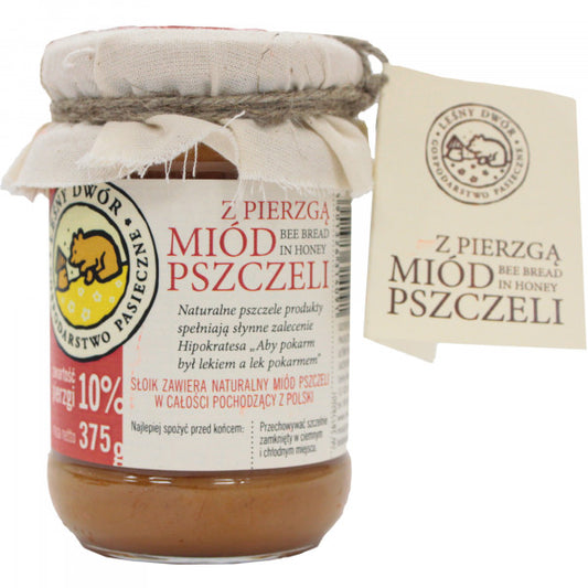 Miod pszczeli z pierzgą