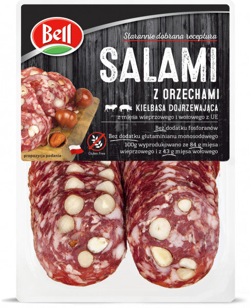 Salami Bell z orzechami