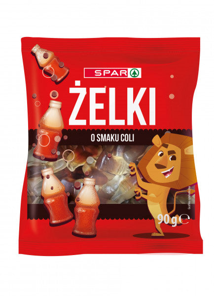 Żelki Spar smak Coli