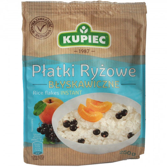 Kupiec Płatki ryżowe błyskawiczne 250 g