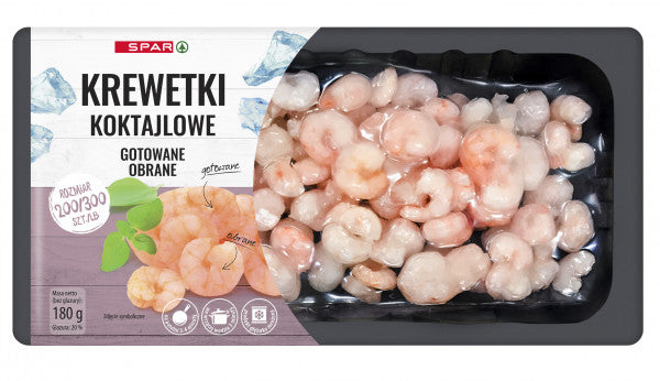 Spar krewetki koktajlowe gotowane obrane