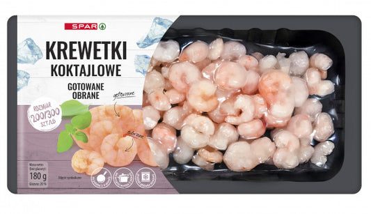 Spar krewetki koktajlowe gotowane obrane