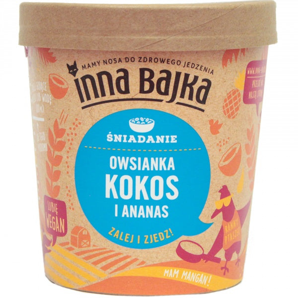 Inna Bajka Owsianka Kokos Ananas 70g