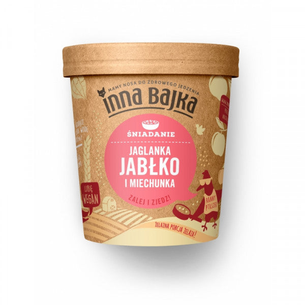 Inna Bajka Jaglanka Jabłko i Miechunka 65g