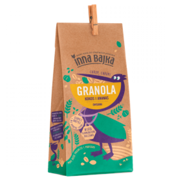 Inna Bajka Ganola kokos i ananas 260g