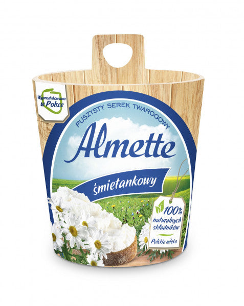 Almette Puszysty serek twarogowy śmietankowy 150 g