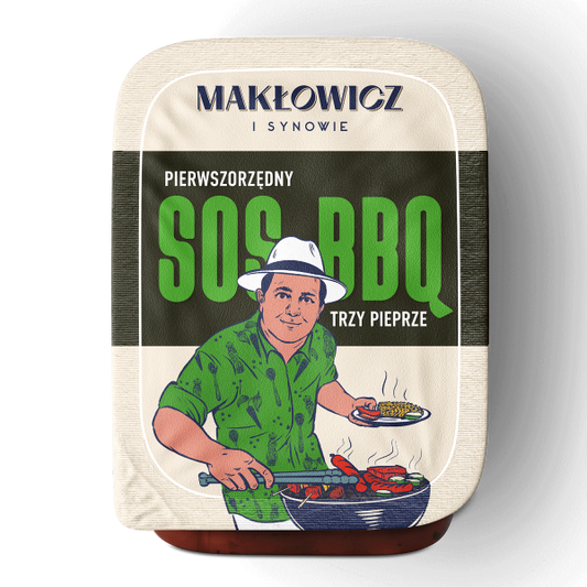 Sos Makłowicz i Synowie Bbq 3 pieprze